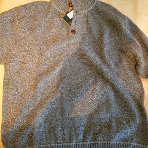 Daniele Blasi Italy NWT Sweater Grey Size Large